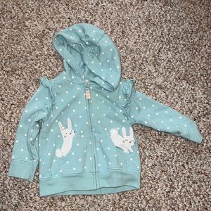 Adorable Bunny 🐰 Sweatshirt, 6 months, Like New